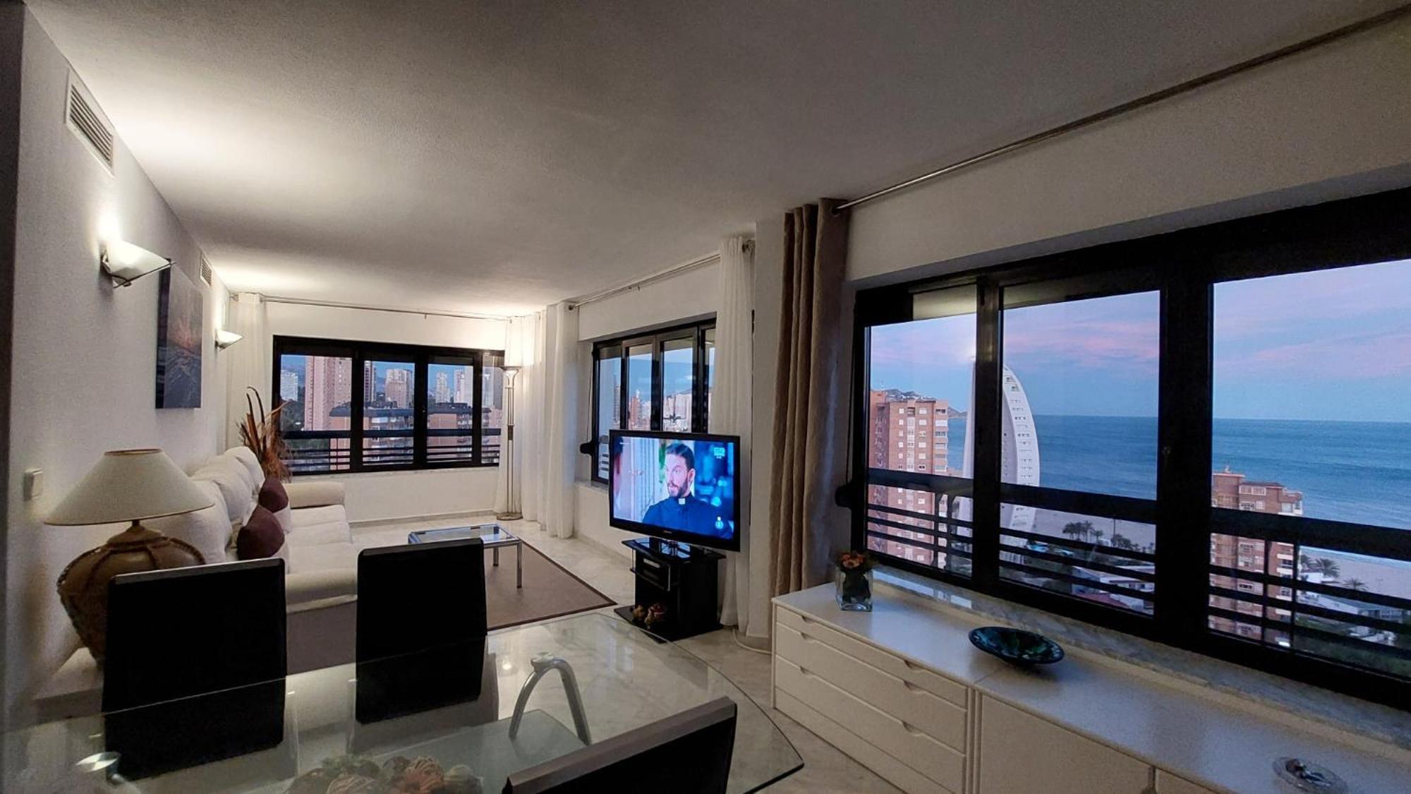 Апартаменты Coblanca 27 - Playa De Poniente Бенидорм Экстерьер фото