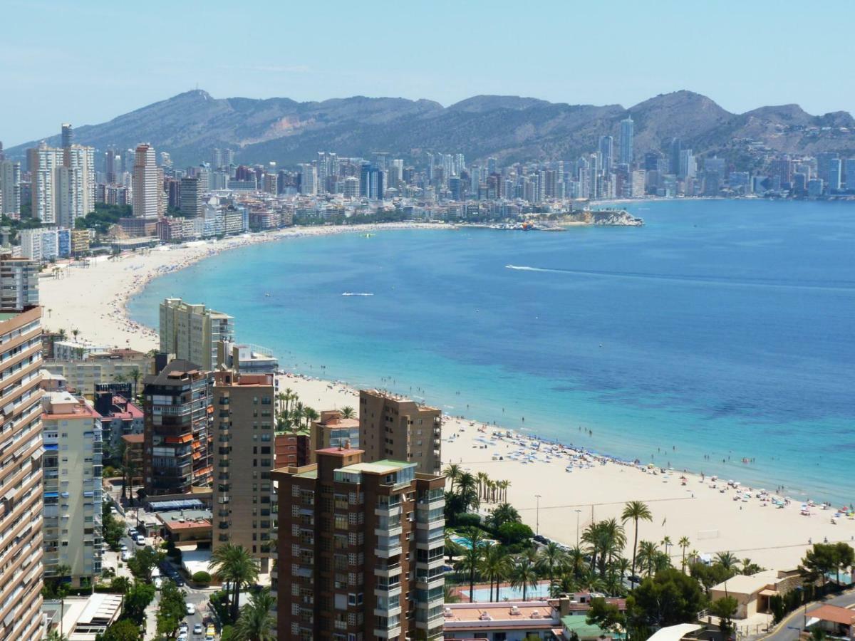 Апартаменты Coblanca 27 - Playa De Poniente Бенидорм Экстерьер фото